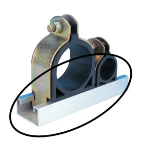 ALUMINUM CHANNEL (1m) for INSULCLAMP/QPC, BBJ