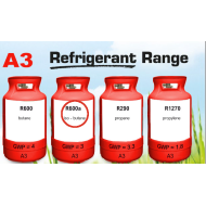 Refrigerant  R-290 (5kg) with valve 1/4" 