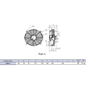 ANEΜΙΣΤΗΡΑΣ S0400 380V CR46TG050W04 (ΡΟΥΦΑΕΙ ΑΝΑΛΟΓΑ ΤΗ ΦΟΡΑ ΤΟΥ ΑΝΕΜΙΣΤΗΡΑ) 1500 στροφές EB12 econ LAMEL