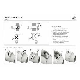 TD-500/150 3-Speed Duct Fan S&P