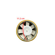 EFB125 BASIC AXIAL IN-LINE DUCT FAN Ø125 GREENWOOD