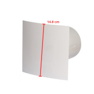 D100TW Basic/Discreet Ø100 Bathroom & WC Extractor Fan GREENWOOD