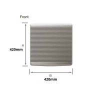 CD12WA 220V 12" Wall Fan (Draws Air / Blows Air) GREENWOOD