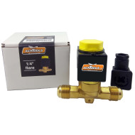 MAGNETIC VALVE 1/4",FLARE,220V  "ACRTOOLS"