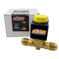 MAGNETIC VALVE 3/8", FLARE, 220V  "ACRTOOLS"