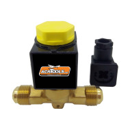 MAGNETIC VALVE 1/2",FLARE,220V  "ACRTOOLS"