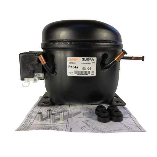 Compressor GL80ΑΑ 1/5ΗΡ R134 LOW ELECTROLUX