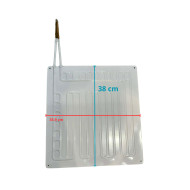 Back plate with end fittings 360#380 ACRTOOLS