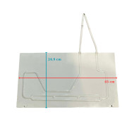 Back plate with end fittings 45#26.5 EARCANAL