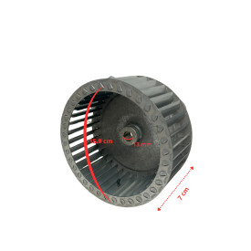 Turbine blade (with Ø13 mm hub) Ø160#62mm Single SIV