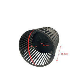 Blade (with Ø9 mm hub) Ø146#186mm Centrifugal OLMO