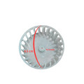 Plastic-turbine-impeller-wheel-FB-250-f3mm-shaft-diameter-SUPCO