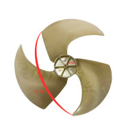Fan Blade for Air Conditioner Outdoor Unit Ø452‑3‑12 (14 mm Shaft Diameter)