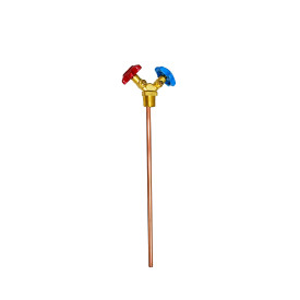 ΒΑΝΑ ΦΙΑΛΗΣ ΜΕΤΑΦΟΡΑΣ FREON 3/4" x 1/4" με 2 βάνες (12.5KG) ACRTOOLS