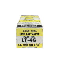 LT-4G 1/4" Line Tap Valve USA GoldSeal WATSCO