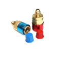 QC-12 Low Side Quick Coupler single package brass r134a refrigerant quick coupler for air conditioner ACRTOOLS QC-12 Low Side Quick Coupler single package brass r134a refrigerant quick coupler for air conditioner ACRTOOLS