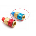 QC-12 Low Side Quick Coupler single package brass r134a refrigerant quick coupler for air conditioner ACRTOOLS QC-12 Low Side Quick Coupler single package brass r134a refrigerant quick coupler for air conditioner ACRTOOLS