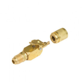Straight Charging Addaptor KWIK-COUPLER 16C (1/4" Female Flare x 1/4" Male Flare) IMPERIAL