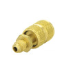 STRAIGHT ADAPTER 10292 check-valve 1/4" male x 1/4" female ROBINAIR