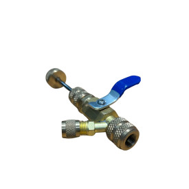 Charging & valve core removal tool 1/4" SF-3930 + 1/4" side port SUPCO