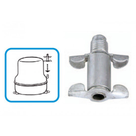 1/4'' Tube Addaptor Valve 241F04 IMPERIAL