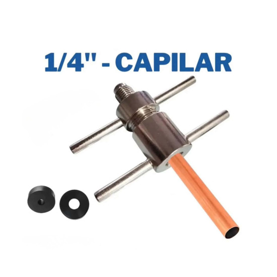 Charging-vacuum-tool-butterfly-type-1-4-ACRBTRFLYw-quick-connector-without-side-port-ACRTOOLS 