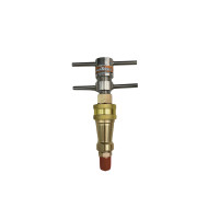 Charging & Vacuum Tool (butterfly type) 1/4" ACRBTRFLYw with quick connector without a side port ACRTOOLS