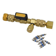 Valve for Charging and Valve Core Removal 1/4" & 5/16" with 1/4" Side Port ACRTOOLS