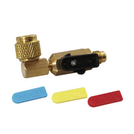 ADDAPTOR ΒΑΝΑ BALL BV90 PRO-SET ΓΩΝΙΑ 1/4" SAE(αρσ) #1/4" SAE(θυλ) 90° CPS USA