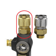 RVC4 – 1/4″ VCRT Service Port Fitting FIELDPIECE USA 