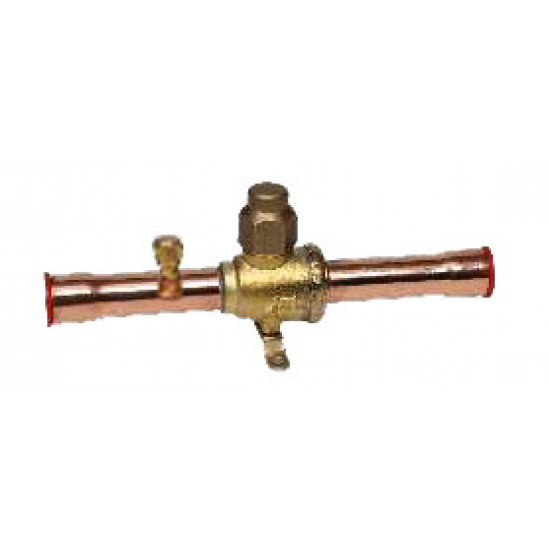 Ball Valve 3/8" BALL VALVE w.acc.port DABVSV-03S,45bar, SAFE A&T "DryAll"