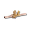 ΒΑΝΑ 1/4" BALL VALVE με πρόσθετη θύρα σύνδεσης & συμβατό με τεχνολογία Zoom Lock 45bar RLS USA 