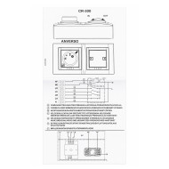Διακόπτης Αναστροφής Και Ταχύτητας  - CR-300 220V S & P