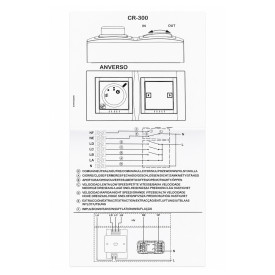 Διακόπτης Αναστροφής Και Ταχύτητας  - CR-300 220V S & P
