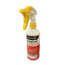 Flame retardant thermal protection gel PyroCool spray 500ml Advanced 