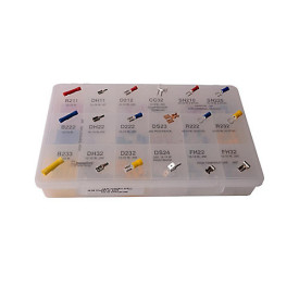 180pc PA10 Terminal Assortment in a Transparent Plastic Box DIVERSITECH USA 