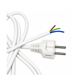 STANDARD MALE SCHUKO PLUG WITH 2m CABLE ACRTOOLS 