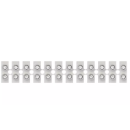 Terminal block x12 1.5-6mm,6Amm white