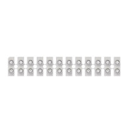 ΚΛΕΜΟΣΕΙΡΑ (σε 12αδα) 2.5 -10mm 6A ΑΣΠΡΗ ACRTOOLS