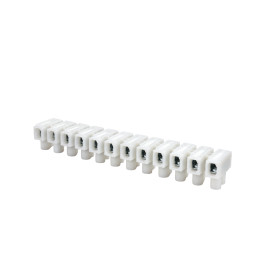 ΚΛΕΜΟΣΕΙΡΑ (σε 12αδα) 2.5 -10mm 6A ΑΣΠΡΗ ACRTOOLS