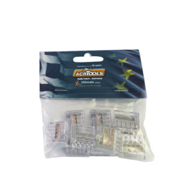 ΚΛΕΜΟΣΕΙΡΑ WAGO 5x1-2.5mm 24A ΔΙΑΦΑΝΗ (ΓΚΡΙ) ACRTOOLS