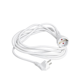 Extension Cable 5m 3x1.5mm² 16A 3680W White ACRTOOLS 