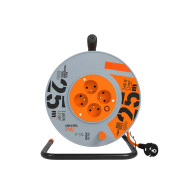 Cable Reel Extension Cord 25m 3x1.5mm 16A 3680W Orange ACRTOOLS
