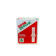 Wall plug No.6 black DIM