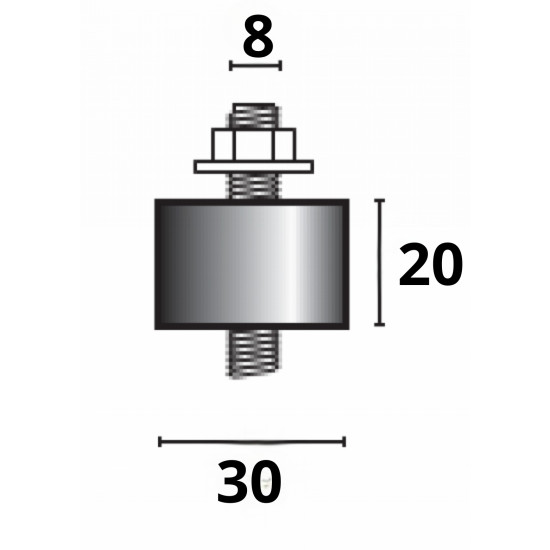Anti-Vibration-Mounts-installpack-ACR35B-sm-ACRTOOLS  