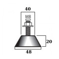Anti-vibration-a-c-mounting-base-ACRCONEM08-Big-Foot-ACRTOOLS