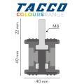 GREEN-VIBRATION-DAMPERS-TACCO-CONDENSERS-100kg-Vecamco