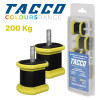 ΑΝΤΙΚΡΑΔΑΣΜΙΚΑ TACCO-ΚΙΤΡΙΝΑ (σετ x 4τμχ) 200kg Vecamco