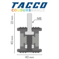 BLACK-VIBRATION-DAMPERS-TACCO-CONDENSERS-450KG-Vecamco