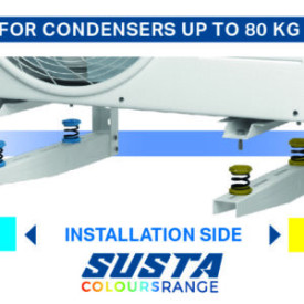 VIBRATION DAMPERS SUSTA FOR CONDENSERS UP TO 80 KG Vecamco